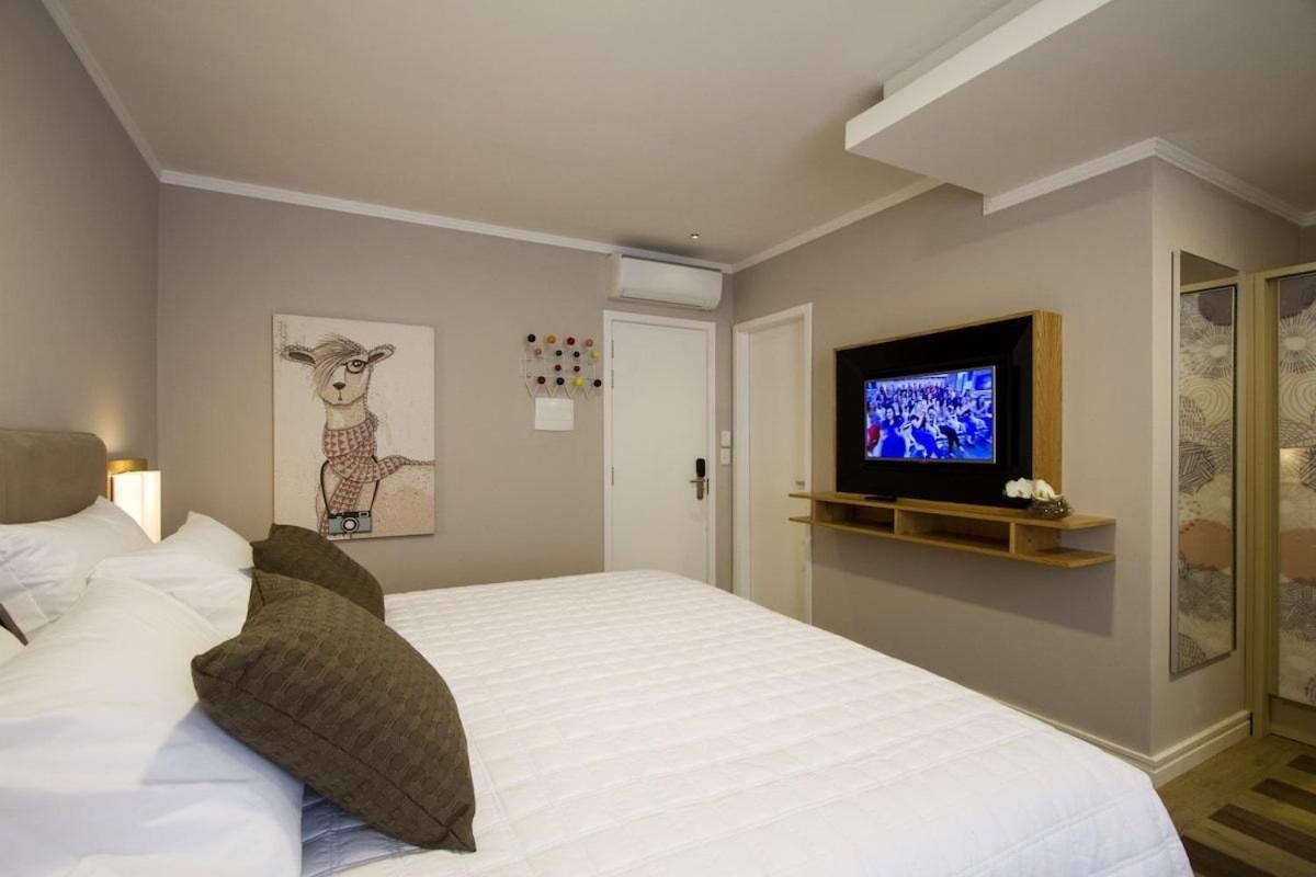 Apartamento Rosa Flat Charm Gramado Exterior foto