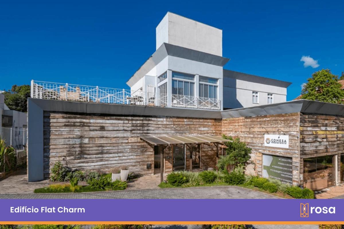 Apartamento Rosa Flat Charm Gramado Exterior foto